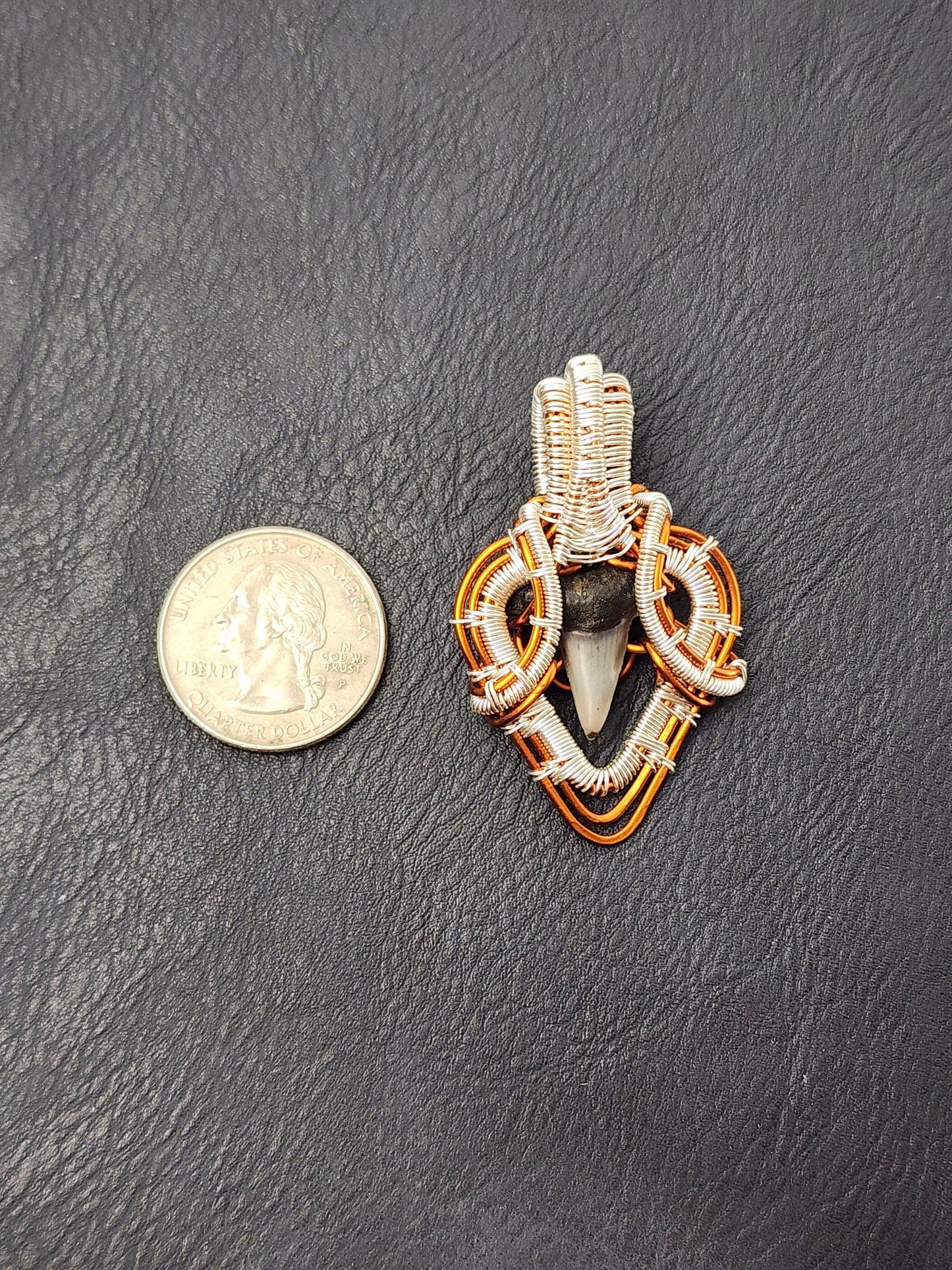 Wire Wrapped Shark Tooth - ST1 - Beaunique Boutique