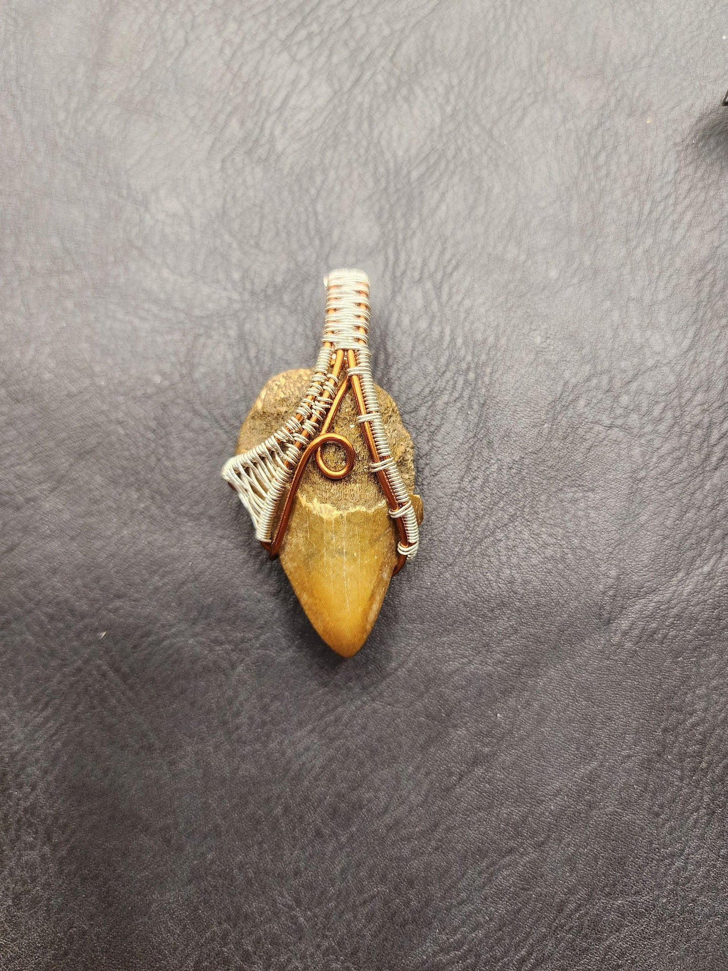 Wire Wrapped Shark Tooth - ST17 - Beaunique Boutique