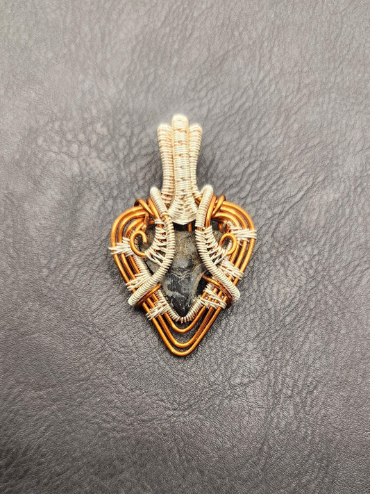 Wire Wrapped Shark Tooth - ST3 - Beaunique Boutique