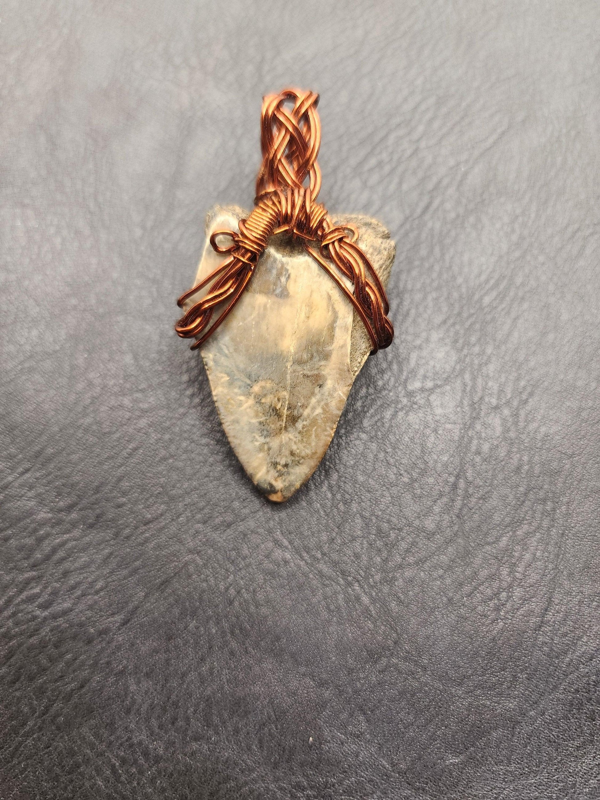 Wire Wrapped Shark Tooth - ST7 - Beaunique Boutique